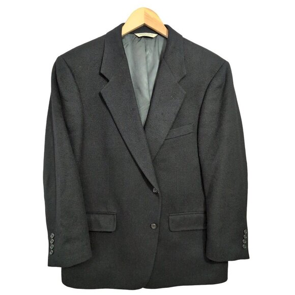 Evan Picone Camel Hair Blazer Mens 40S 2 Button Single Vent Sport Coat Jacket - Picture 1 of 12